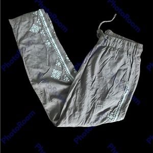 Sundance Brown Embroidered viscose pants‎ SP